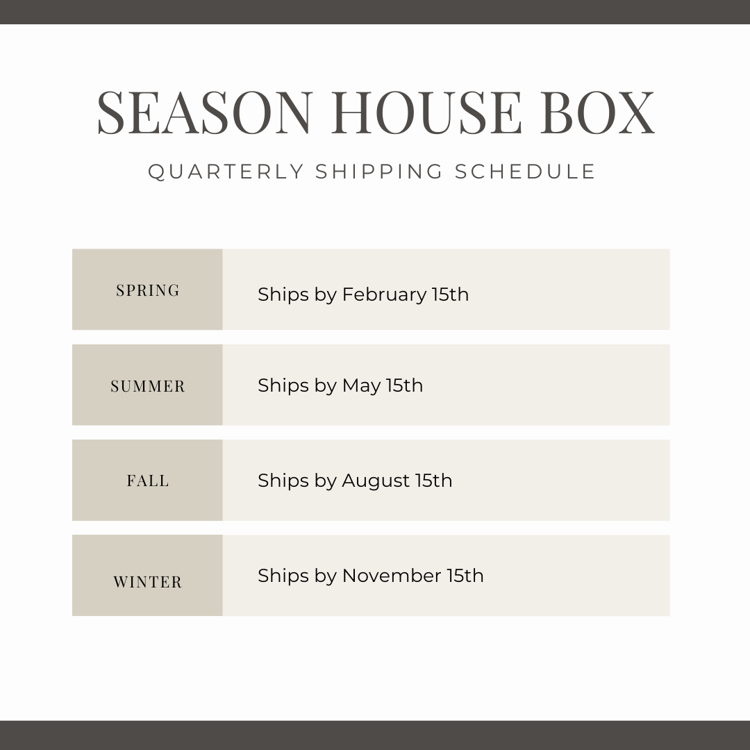 Season House Box